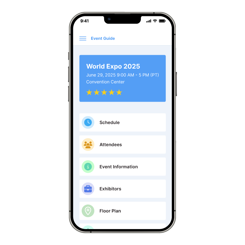 An Upgraded Event App