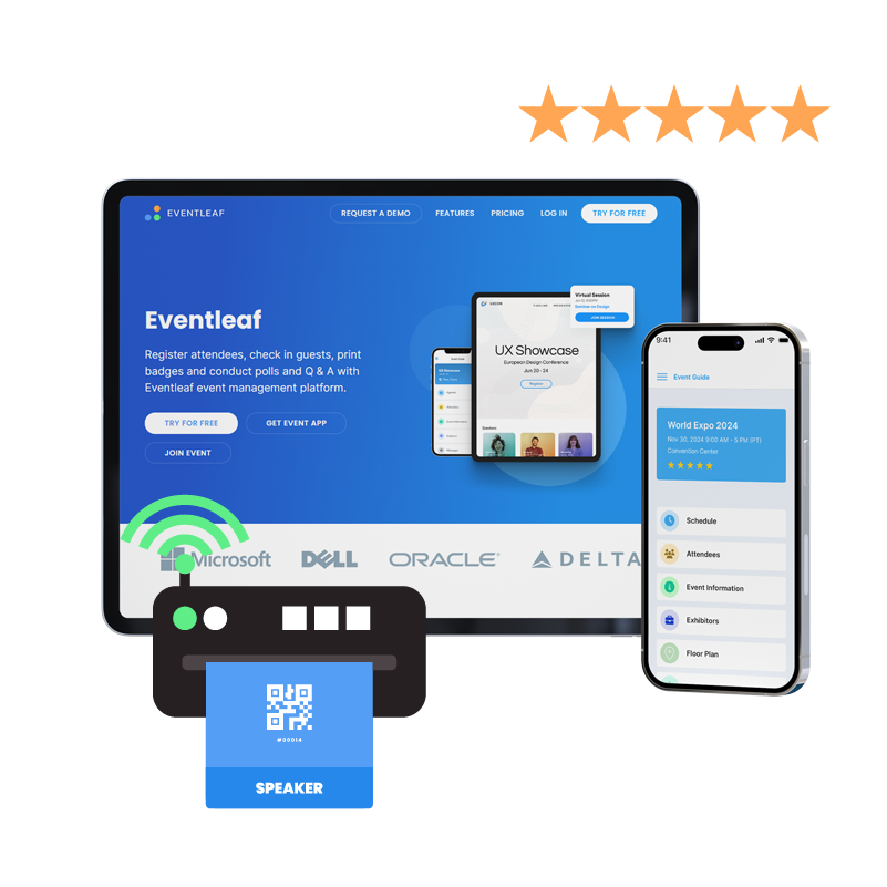 Eventleaf Hybrid & Virtual Event Management