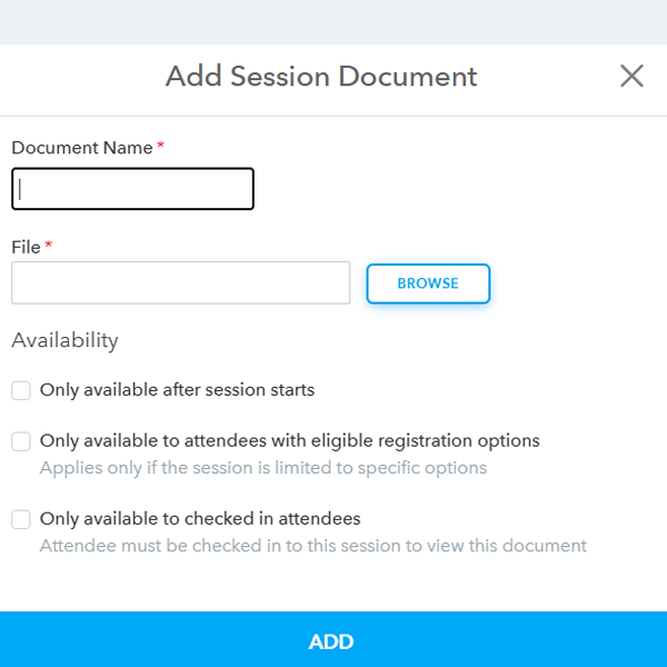Click on Add Feedback Question to start adding questions to your feedback form