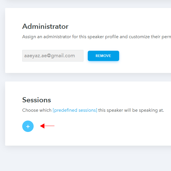 Click on Add Feedback Question to start adding questions to your feedback form