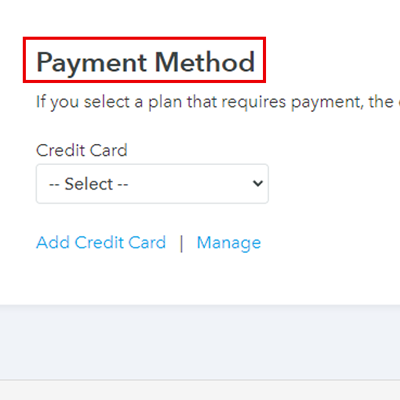 Payment Method