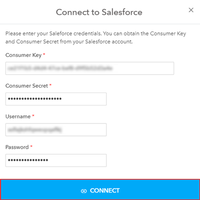 Then click on the connect button